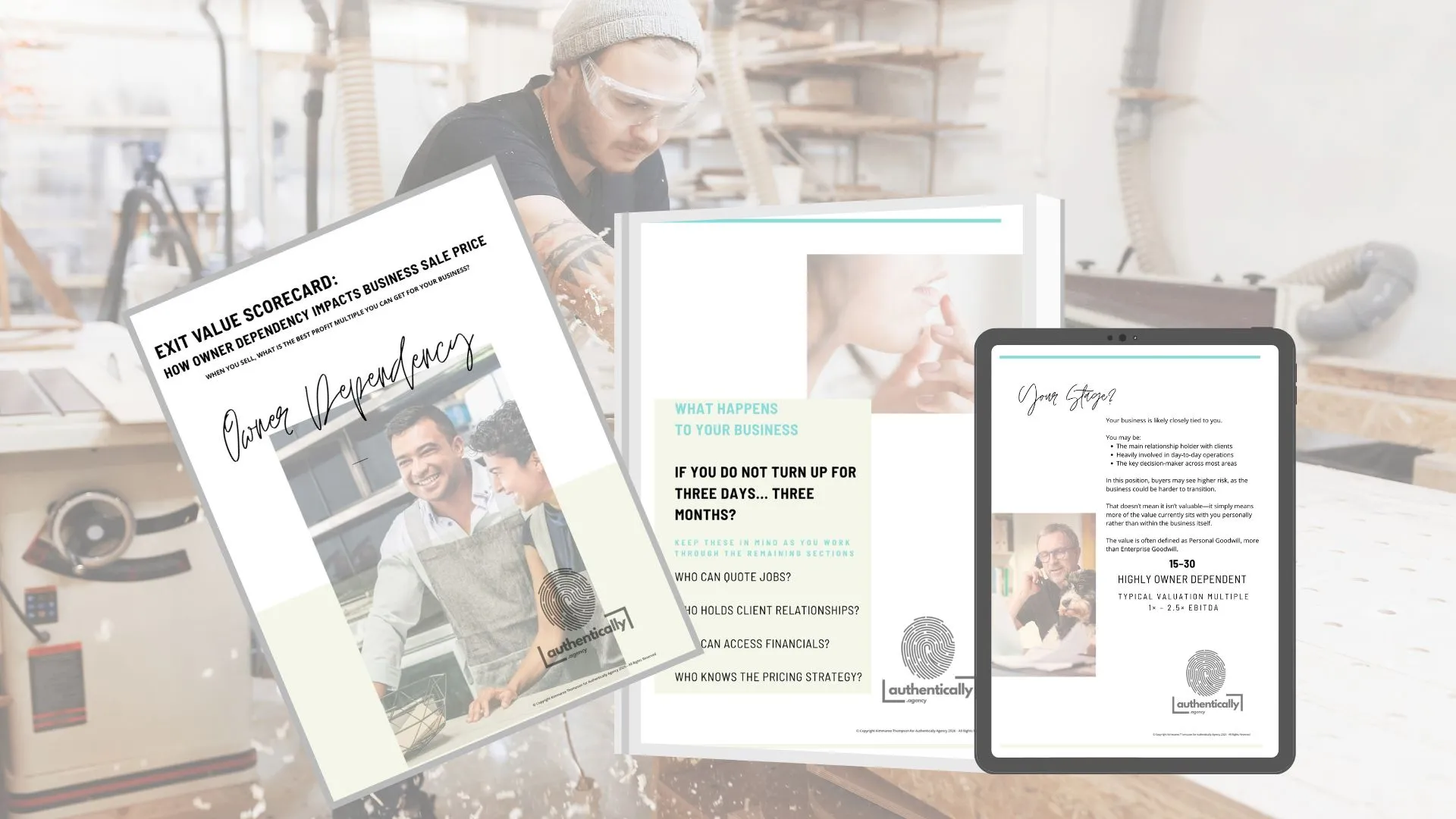 3 copies of Leading Authentically in the Age of AI Report